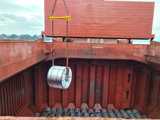 Hoa Phat les exportations de tôle d acier ont doublé en septembre